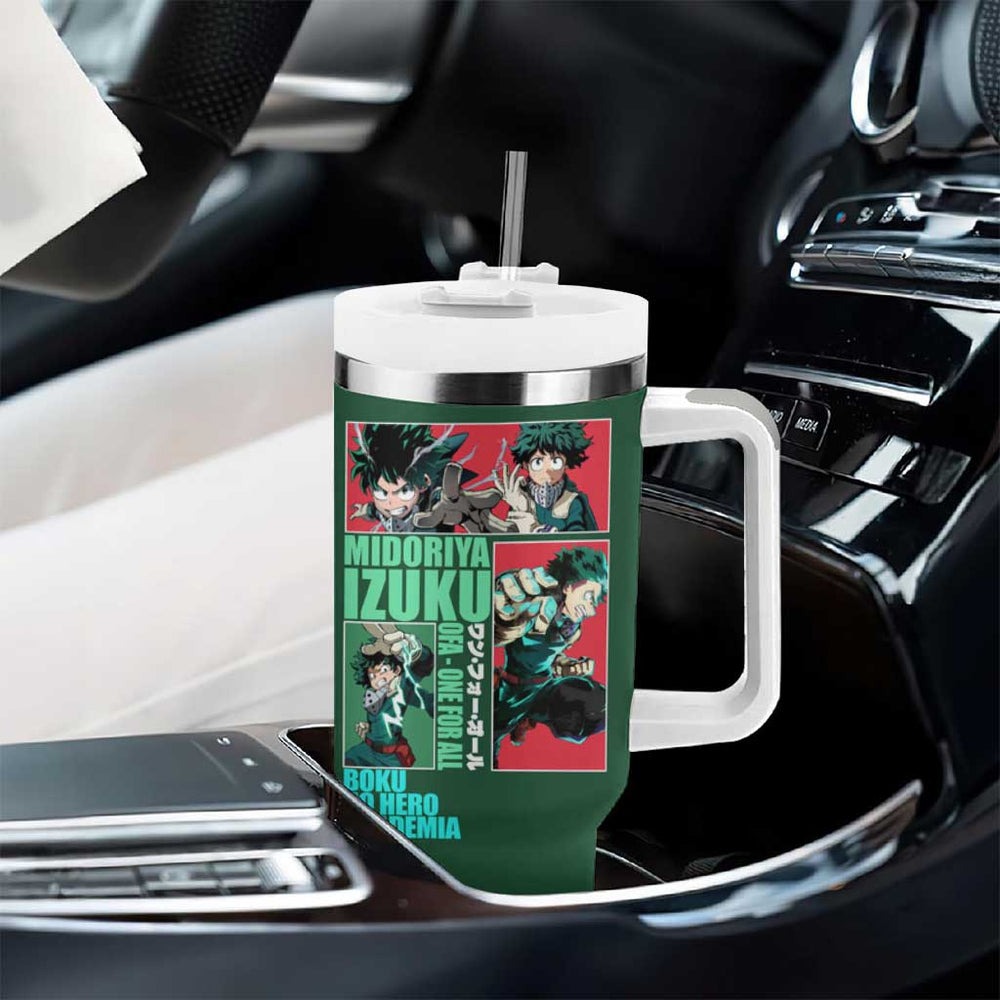 Midoriya Izuku My Hero Academia Tumbler With Handle Anime Style TS04