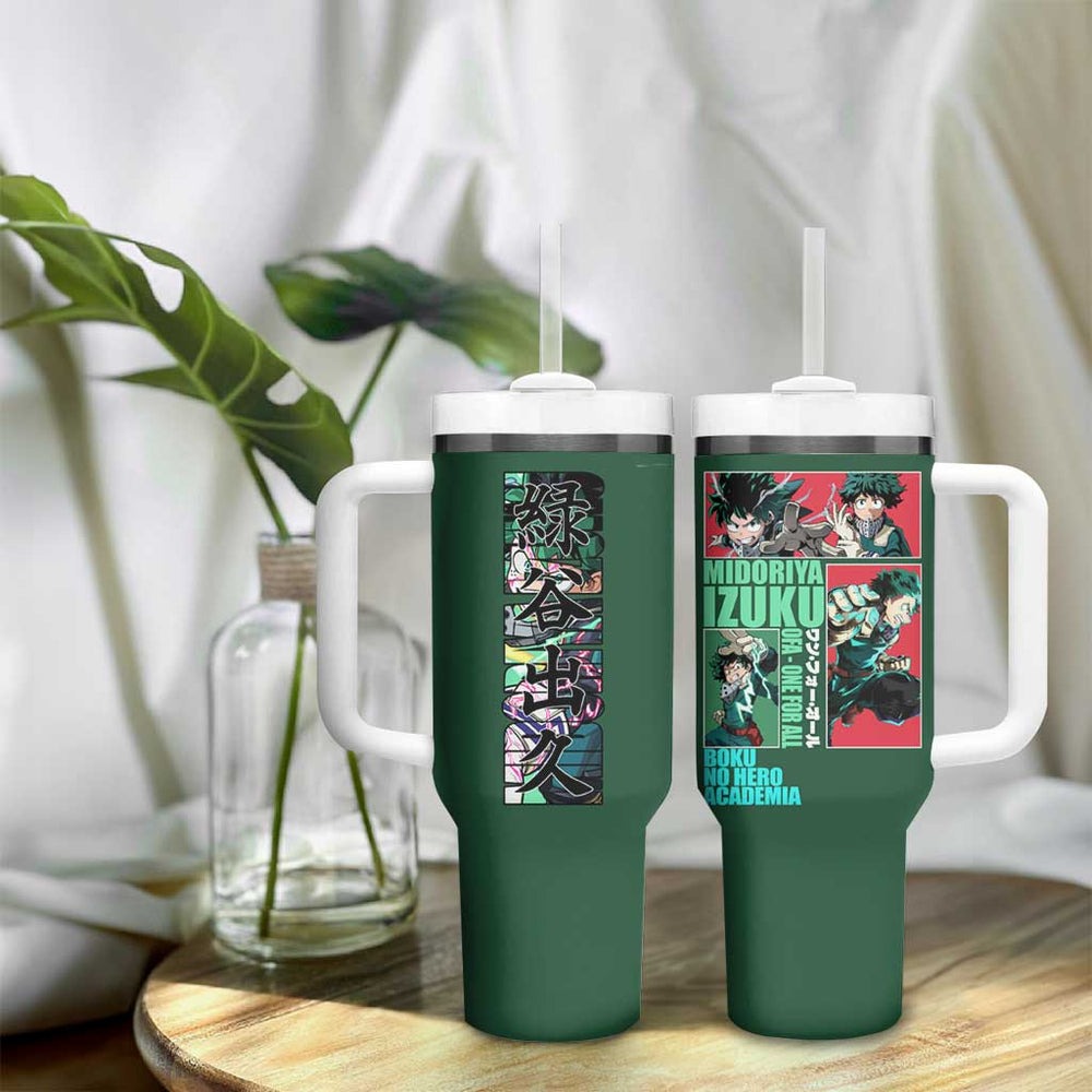 Midoriya Izuku My Hero Academia Tumbler With Handle Anime Style TS04