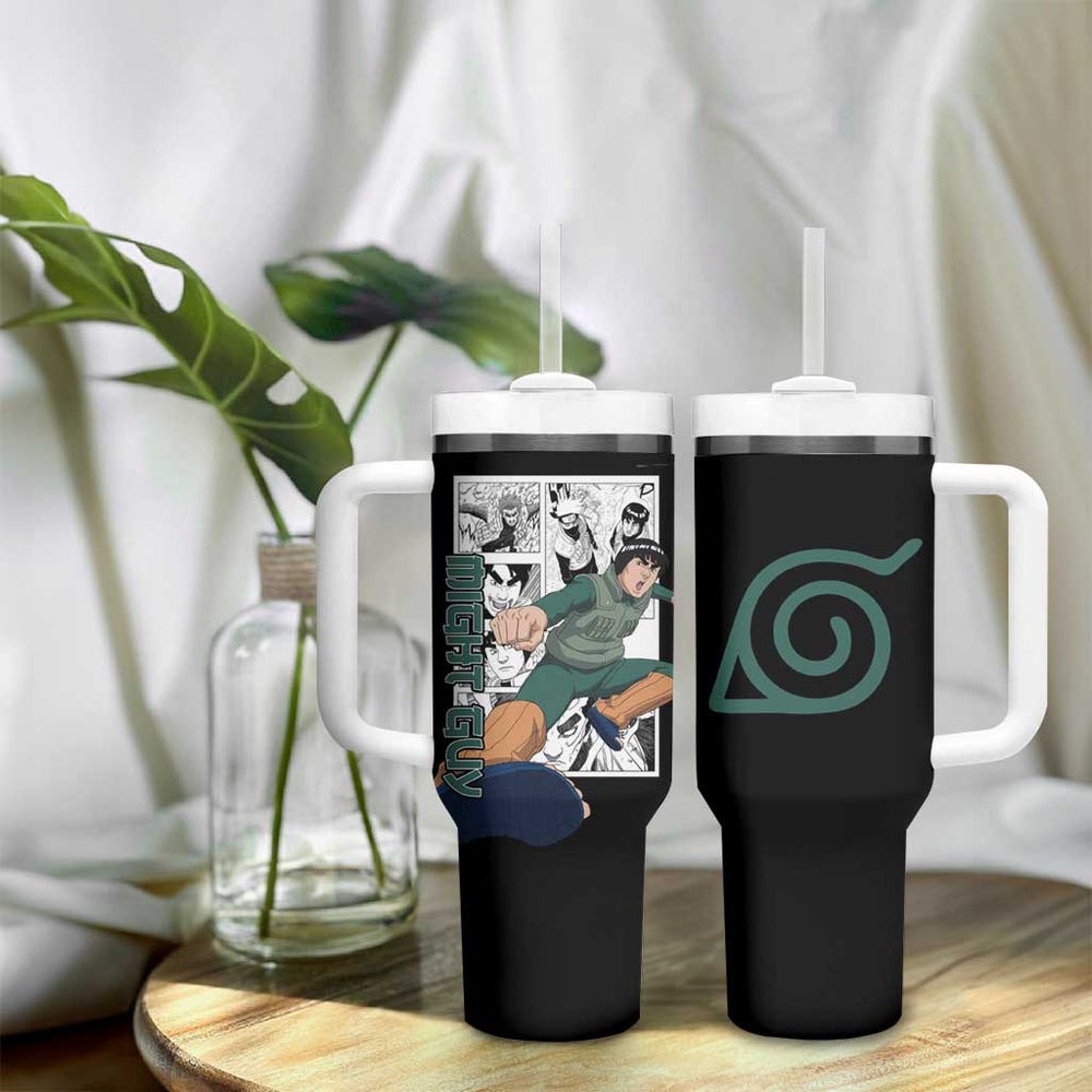 Might Guy - Naruto Tumbler With Handle Anime Mix Manga Style TS04 Might Guy - Naruto Tumbler With Handle Anime Mix Manga Style TS04