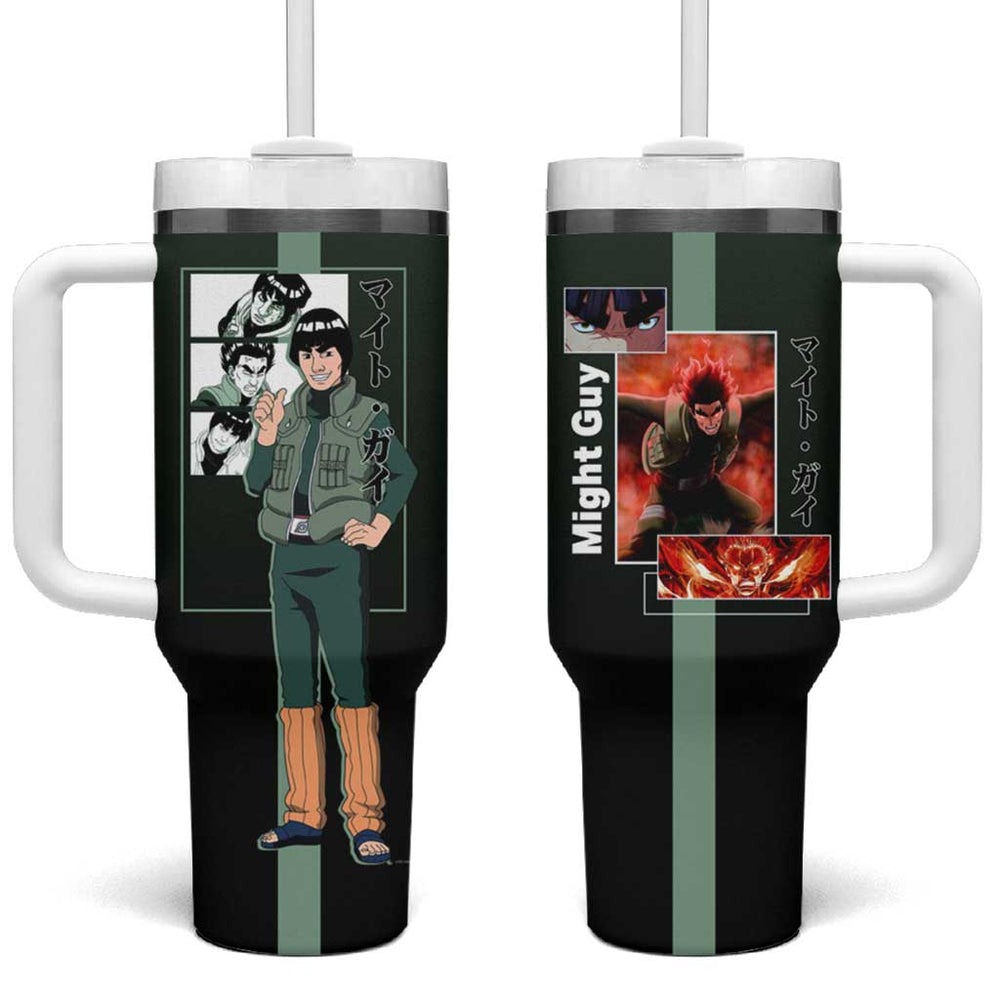 Might Guy - Naruto Tumbler With Handle Anime Mix Manga Style TS04 Might Guy - Naruto Tumbler With Handle Anime Mix Manga Style TS04
