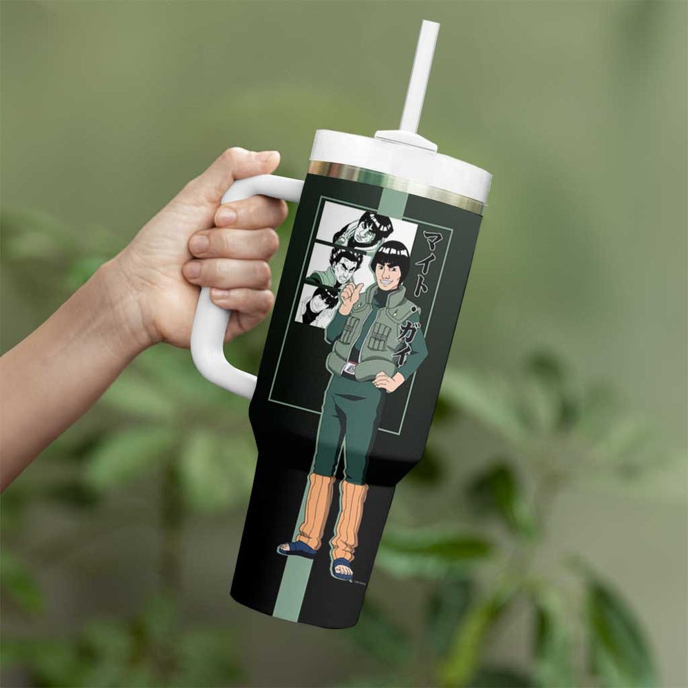 Might Guy - Naruto Tumbler With Handle Anime Mix Manga Style TS04 Might Guy - Naruto Tumbler With Handle Anime Mix Manga Style TS04