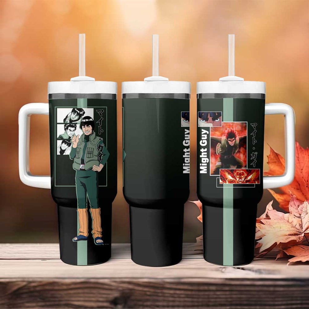 Might Guy - Naruto Tumbler With Handle Anime Mix Manga Style TS04 Might Guy - Naruto Tumbler With Handle Anime Mix Manga Style TS04