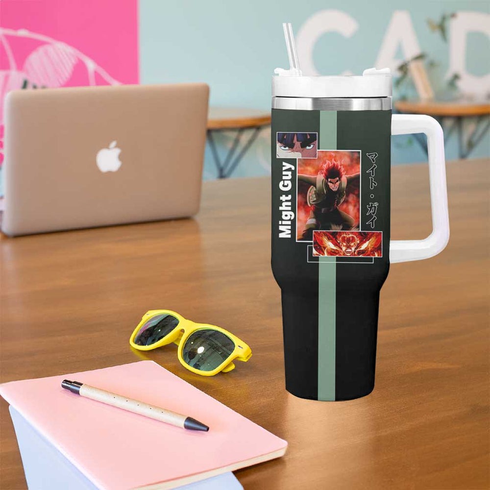 Might Guy - Naruto Tumbler With Handle Anime Mix Manga Style TS04 Might Guy - Naruto Tumbler With Handle Anime Mix Manga Style TS04
