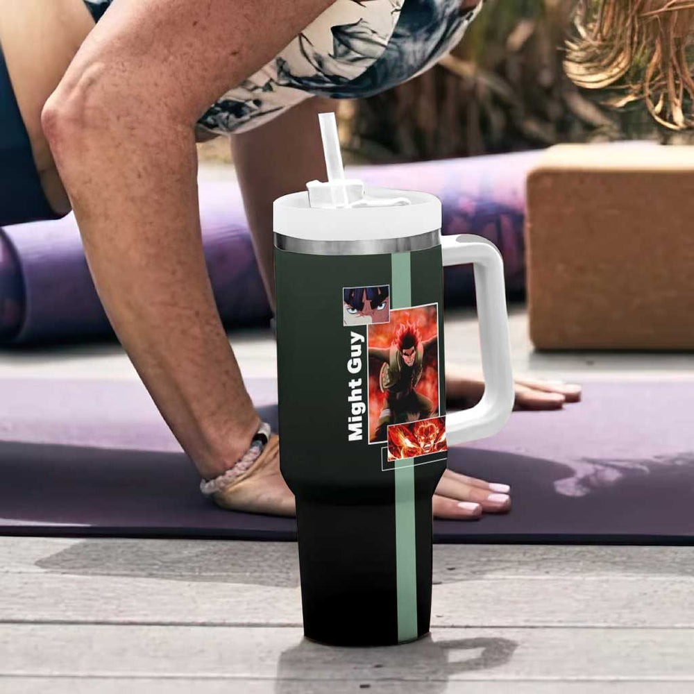 Might Guy - Naruto Tumbler With Handle Anime Mix Manga Style TS04 Might Guy - Naruto Tumbler With Handle Anime Mix Manga Style TS04