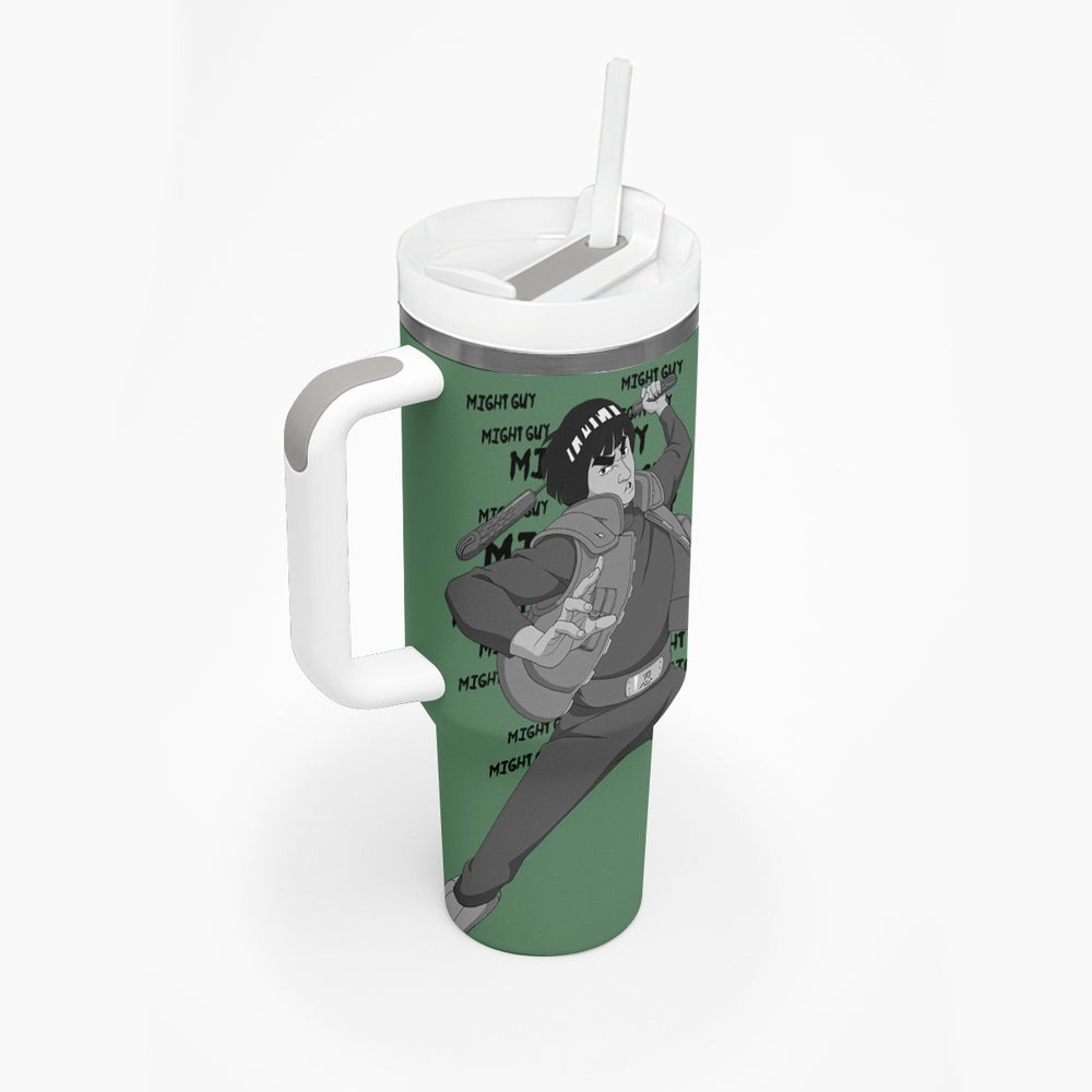 Might Guy Tumbler With Handle Style Manga TS04 Might Guy Tumbler With Handle Style Manga TS04