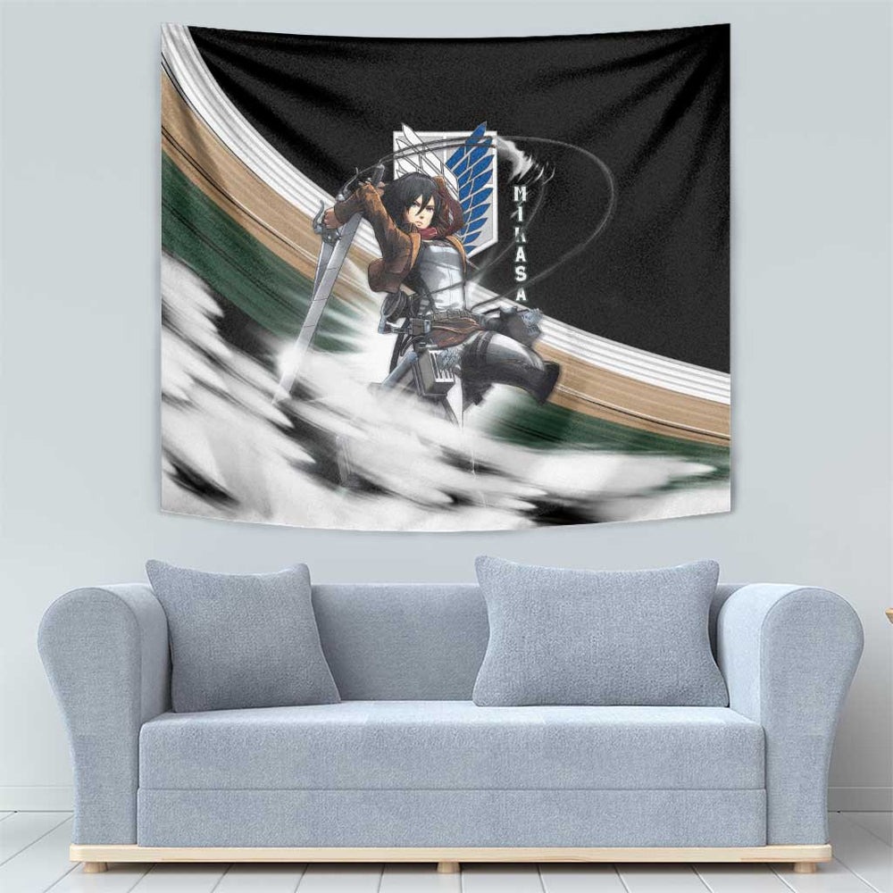 Mikasa Ackerman - Attack On Tittan Tumbler With Handle Anime Mix Manga Style TS04 Mikasa Ackerman - Attack On Tittan Tumbler With Handle Anime Mix Manga Style TS04