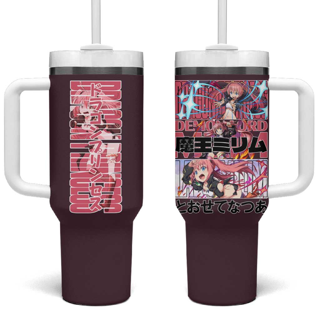 Milim Nava That Time I Got Reincarnated as a Slime Tumbler With Handle Anime Style TS04
