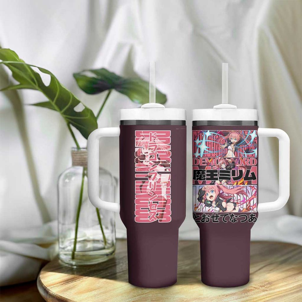 Milim Nava That Time I Got Reincarnated as a Slime Tumbler With Handle Anime Style TS04