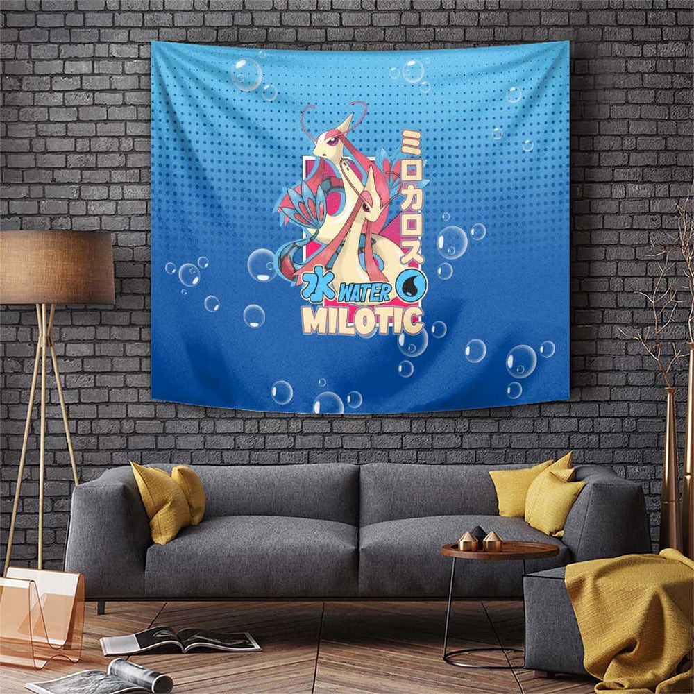 Milotic from Poké Tapestry with Water Type Ability and Graceful Pose Design TS04