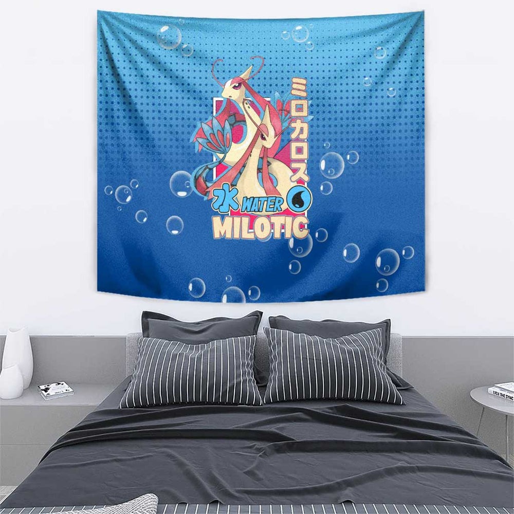 Milotic from Poké Tapestry with Water Type Ability and Graceful Pose Design TS04