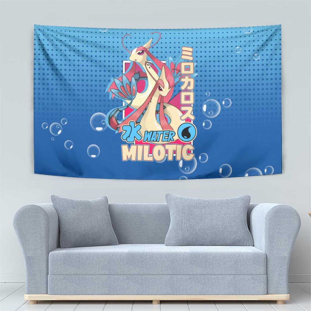 Milotic from Poké Tapestry with Water Type Ability and Graceful Pose Design TS04