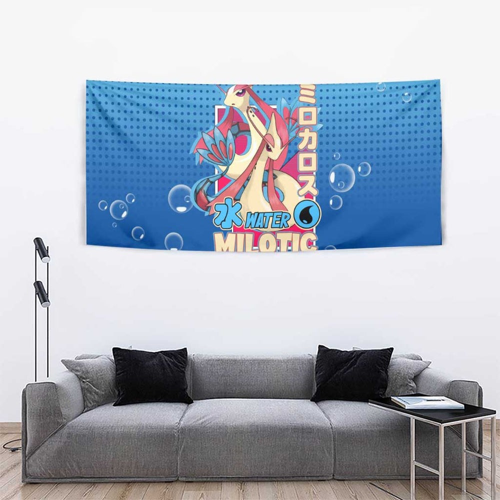 Milotic from Poké Tapestry with Water Type Ability and Graceful Pose Design TS04