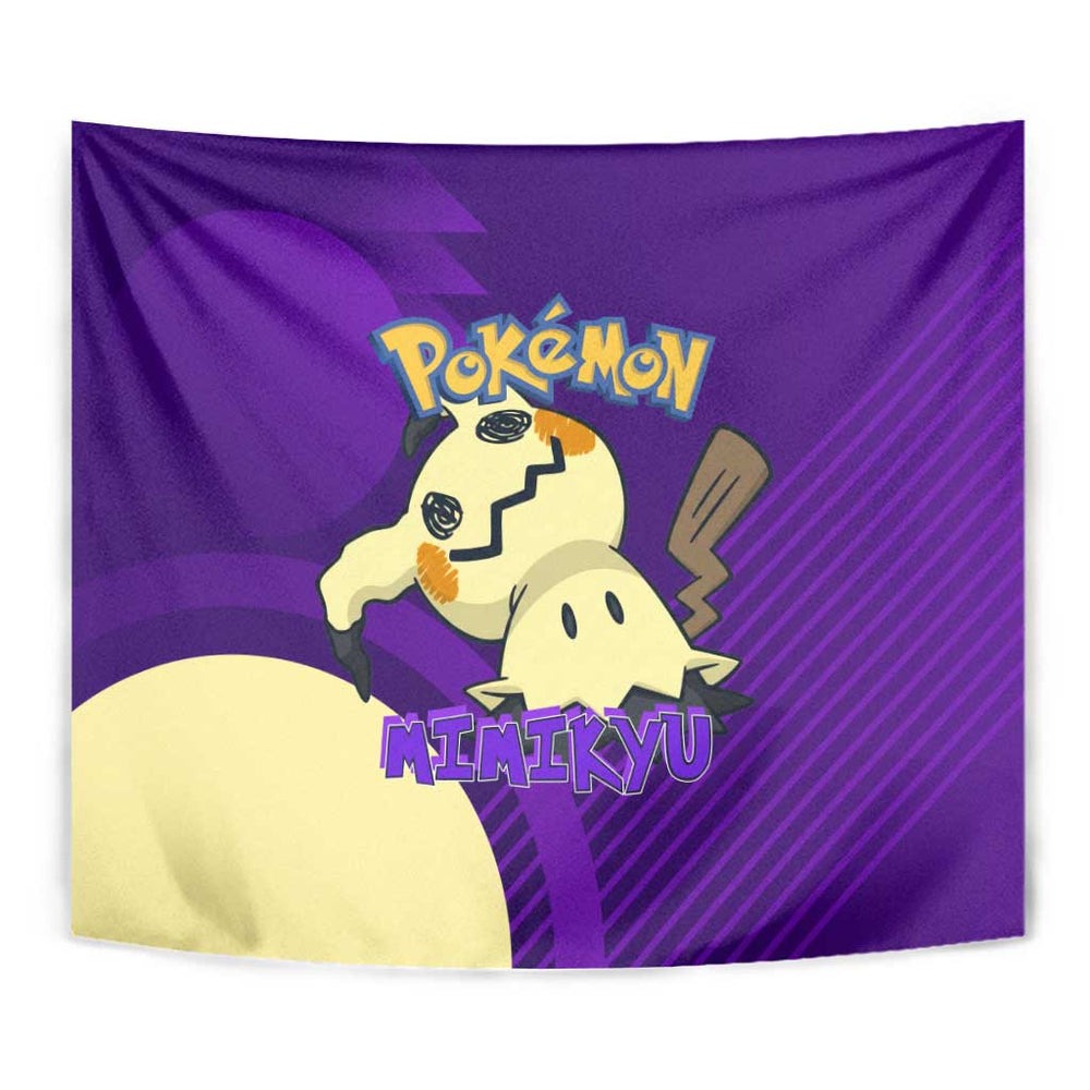 Mimikyu Poké Tapestry Spooky Scribble Shadow Style TS04 Mimikyu Poké Tapestry Spooky Scribble Shadow Style TS04