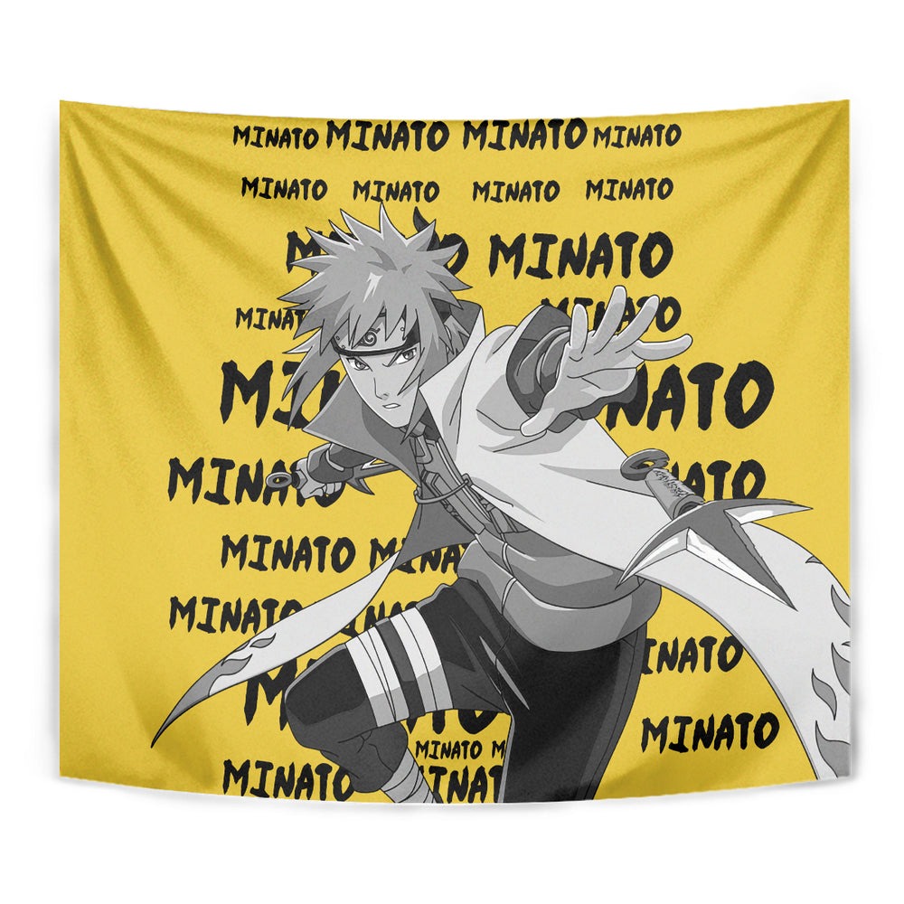 Minato Namikaze - Anime Style Manga Tapestry TS04 Minato Namikaze - Anime Style Manga Tapestry TS04
