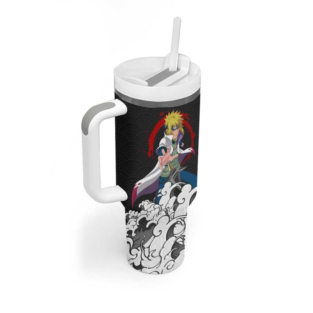 Minato Namikaze Japanese Kanagawa - Naruto Tumbler With Handle Anime Japan Style TS04 Minato Namikaze Japanese Kanagawa - Naruto Tumbler With Handle Anime Japan Style TS04