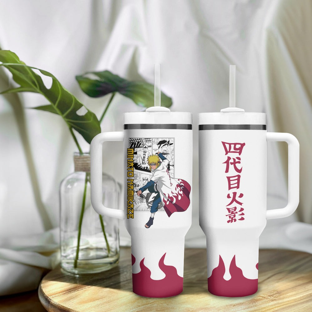 Minato Namikaze - Naruto Tumbler With Handle Anime Mix Manga Style TS04 Minato Namikaze - Naruto Tumbler With Handle Anime Mix Manga Style TS04