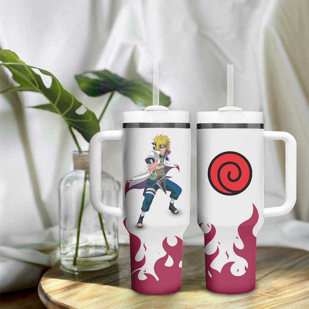 Minato Namikaze - Naruto Tumbler With Handle Anime Mix Manga Style TS04 Minato Namikaze - Naruto Tumbler With Handle Anime Mix Manga Style TS04