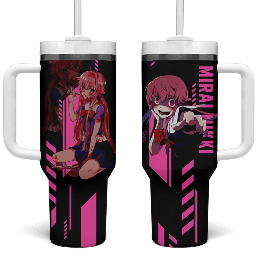 Mirai Nikki - Future Diary Tumbler With Handle Anime Style TS04