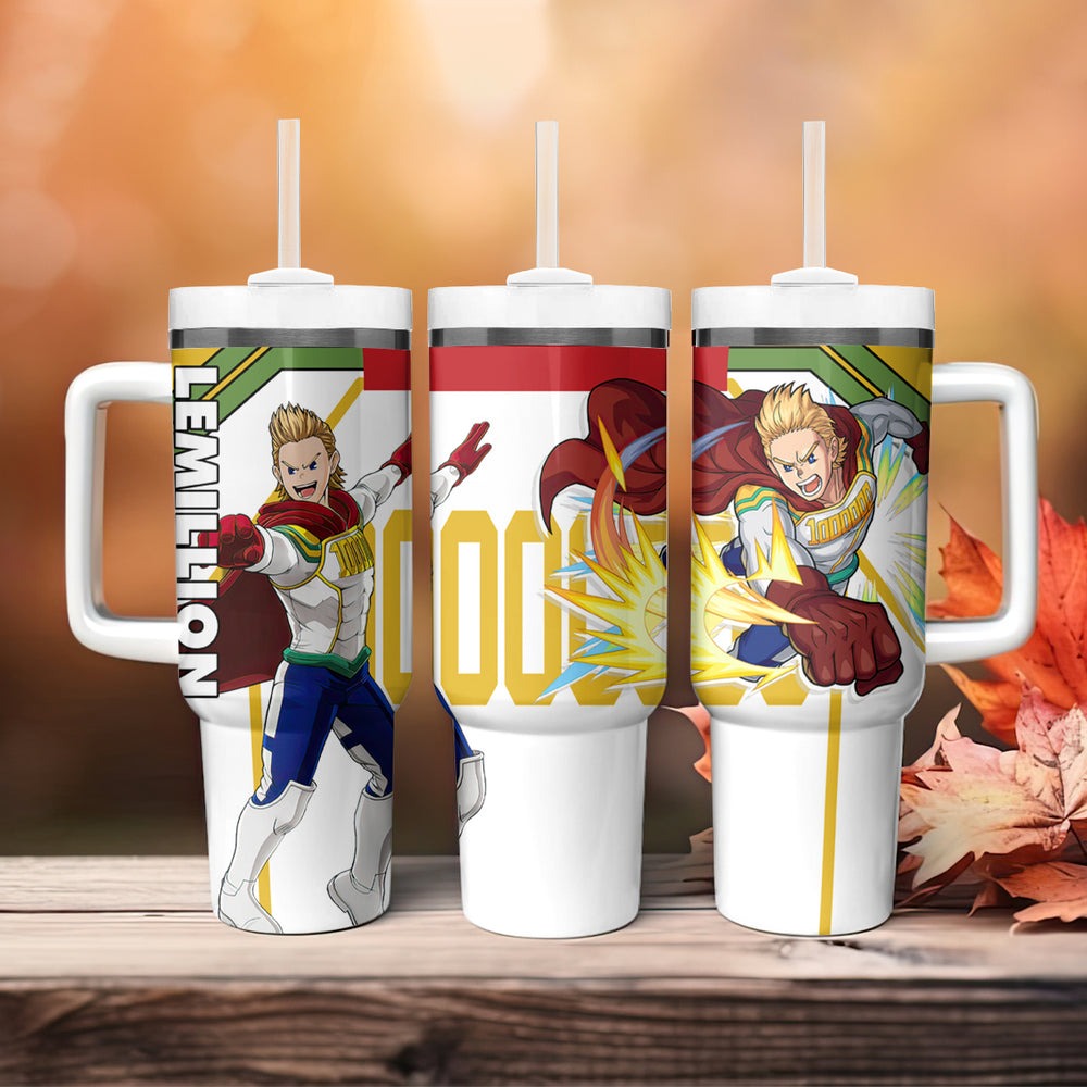 Mirio Togata - My Hero Academia Tumbler With Handle Anime Style TS04 Mirio Togata - My Hero Academia Tumbler With Handle Anime Style TS04