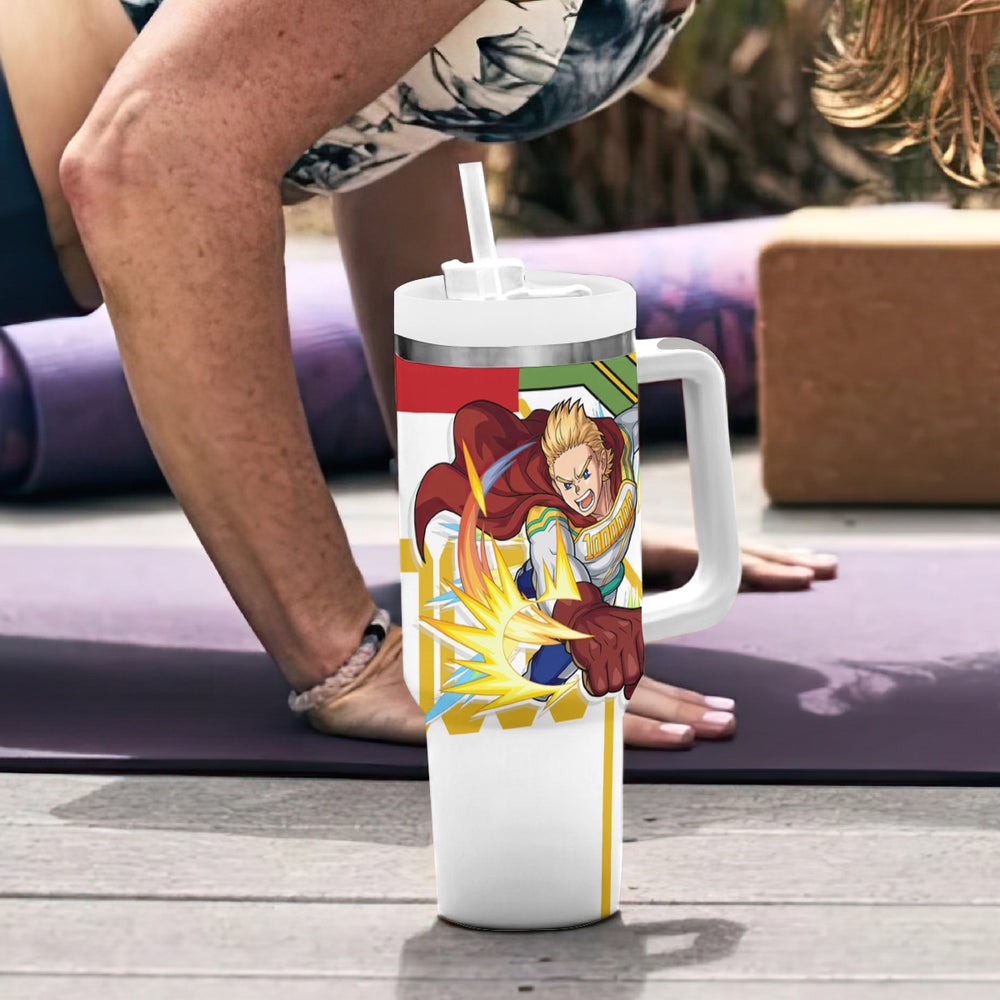 Mirio Togata - My Hero Academia Tumbler With Handle Anime Style TS04 Mirio Togata - My Hero Academia Tumbler With Handle Anime Style TS04