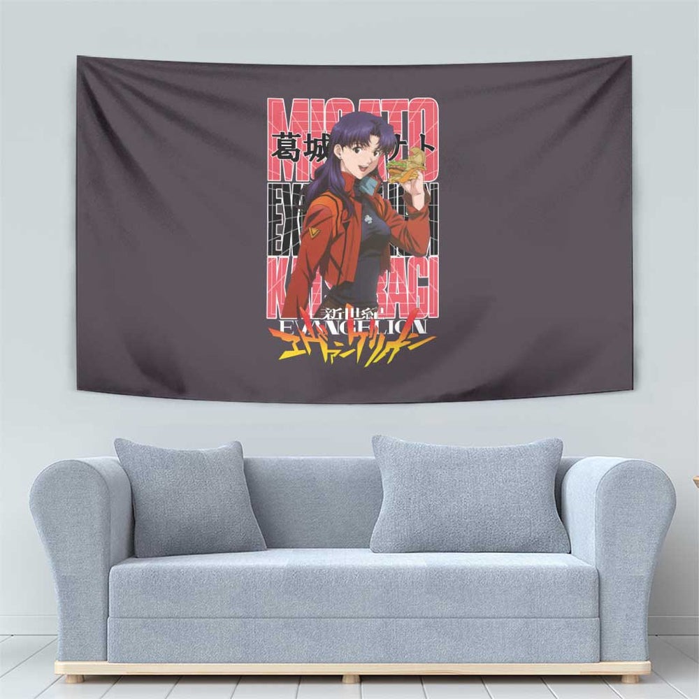 Misato Katsuragi Neon Genesis Evangelion Tumbler With Handle Anime Style TS04 Misato Katsuragi Neon Genesis Evangelion Tumbler With Handle Anime Style TS04