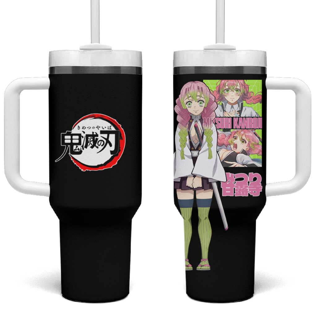 Mitsuri Kanroji V2 Demon Slayer Tumbler With Handle Anime Style TS04