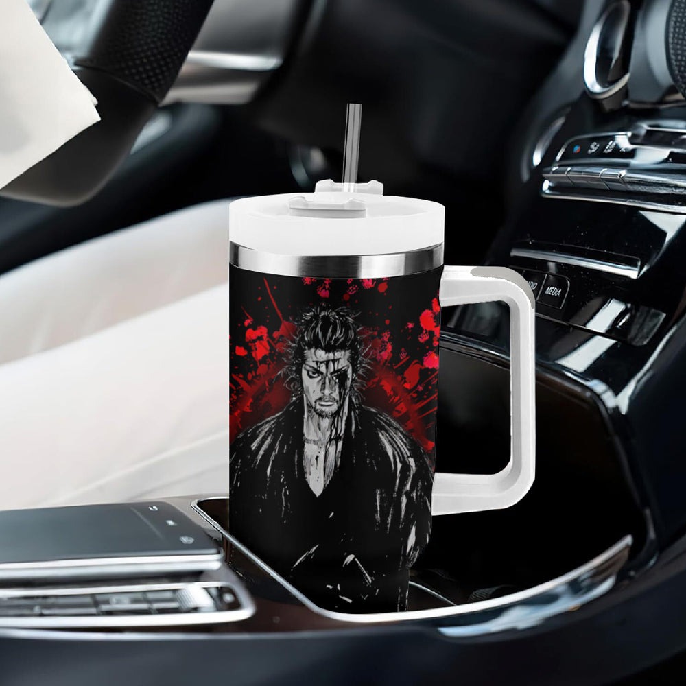 Miyamoto Musashi Tumbler With Handle TS04 Miyamoto Musashi Tumbler With Handle TS04