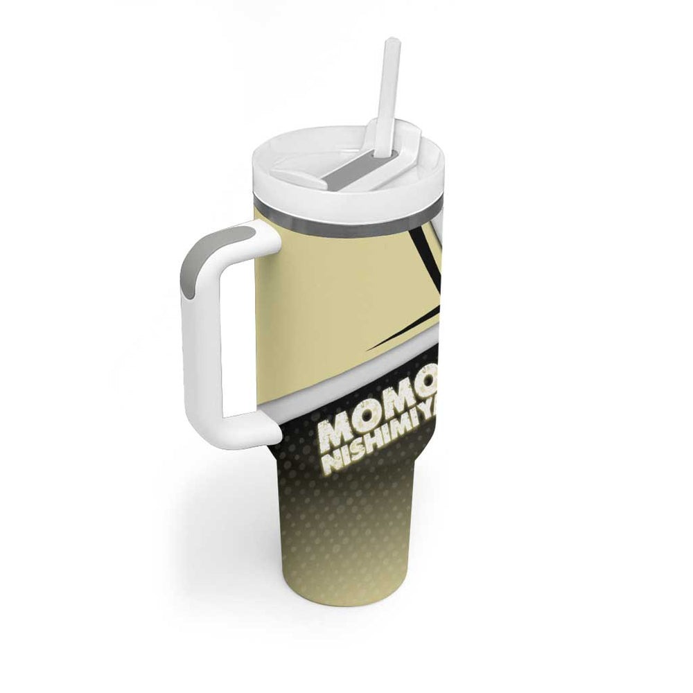 Momo Nishimiya Tumbler With Handle Soft Pastel Anime Style TS04 Momo Nishimiya Tumbler With Handle Soft Pastel Anime Style TS04