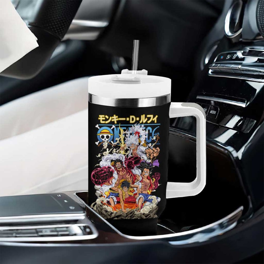 Monkey D. Luffy - One Piece Tumbler With Handle Anime Uniform Style TS04 Monkey D. Luffy - One Piece Tumbler With Handle Anime Uniform Style TS04