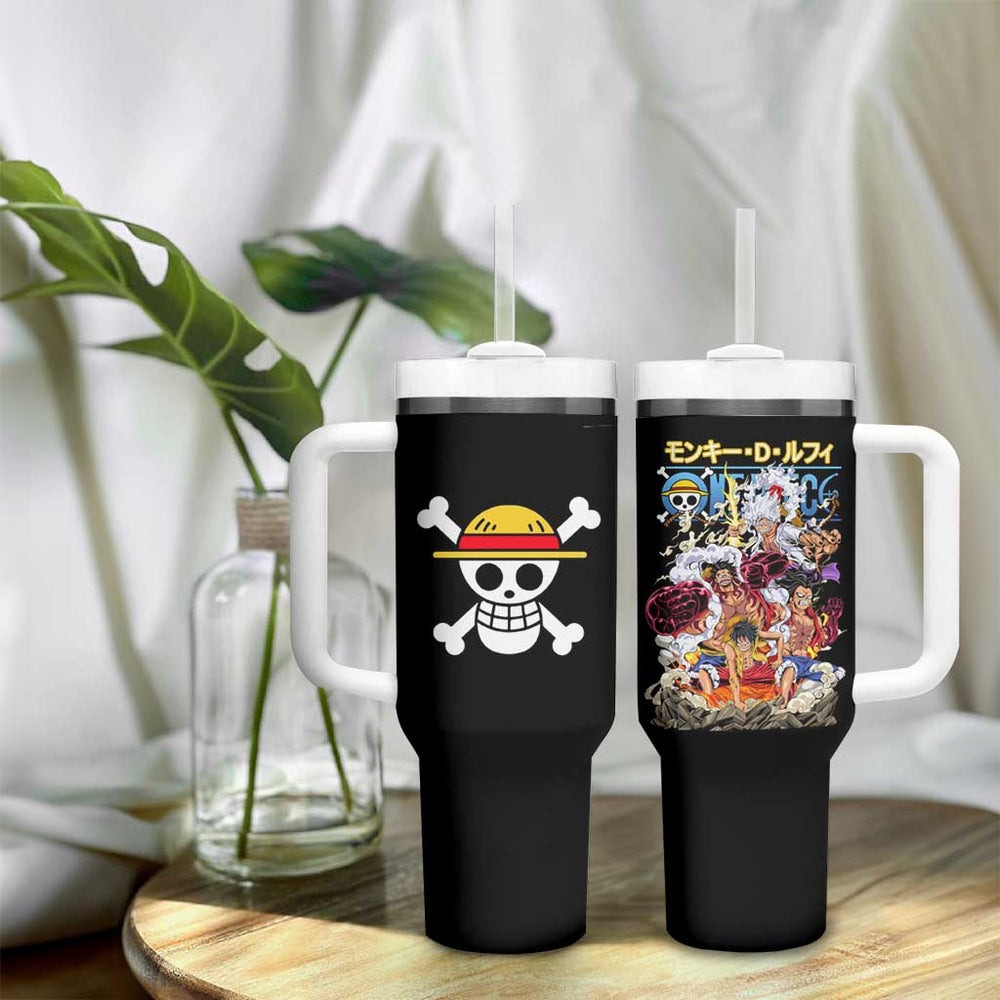 Monkey D. Luffy - One Piece Tumbler With Handle Anime Uniform Style TS04 Monkey D. Luffy - One Piece Tumbler With Handle Anime Uniform Style TS04