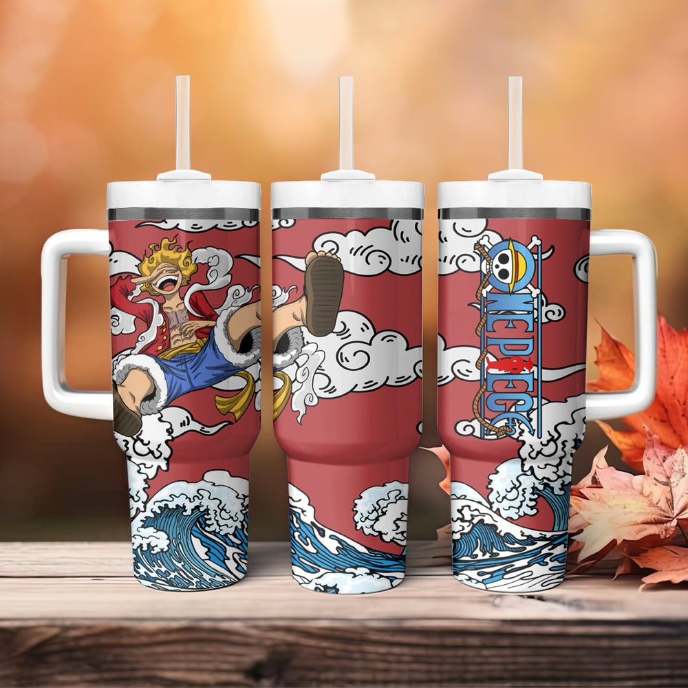 Monkey D. Luffy Tumbler With Handle One Piece Gear 5 Awakeni Monkey D. Luffy Tumbler With Handle One Piece Gear 5 Awakeni