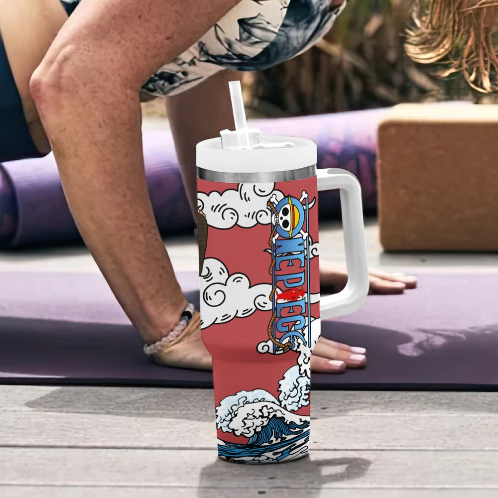 Monkey D. Luffy Tumbler With Handle One Piece Gear 5 Awakeni Monkey D. Luffy Tumbler With Handle One Piece Gear 5 Awakeni