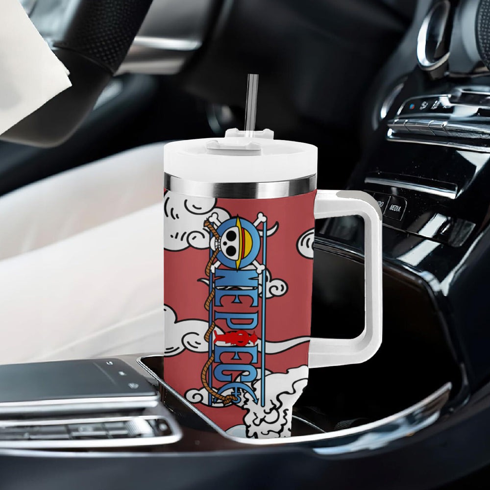 Monkey D. Luffy Tumbler With Handle One Piece Gear 5 Awakeni Monkey D. Luffy Tumbler With Handle One Piece Gear 5 Awakeni