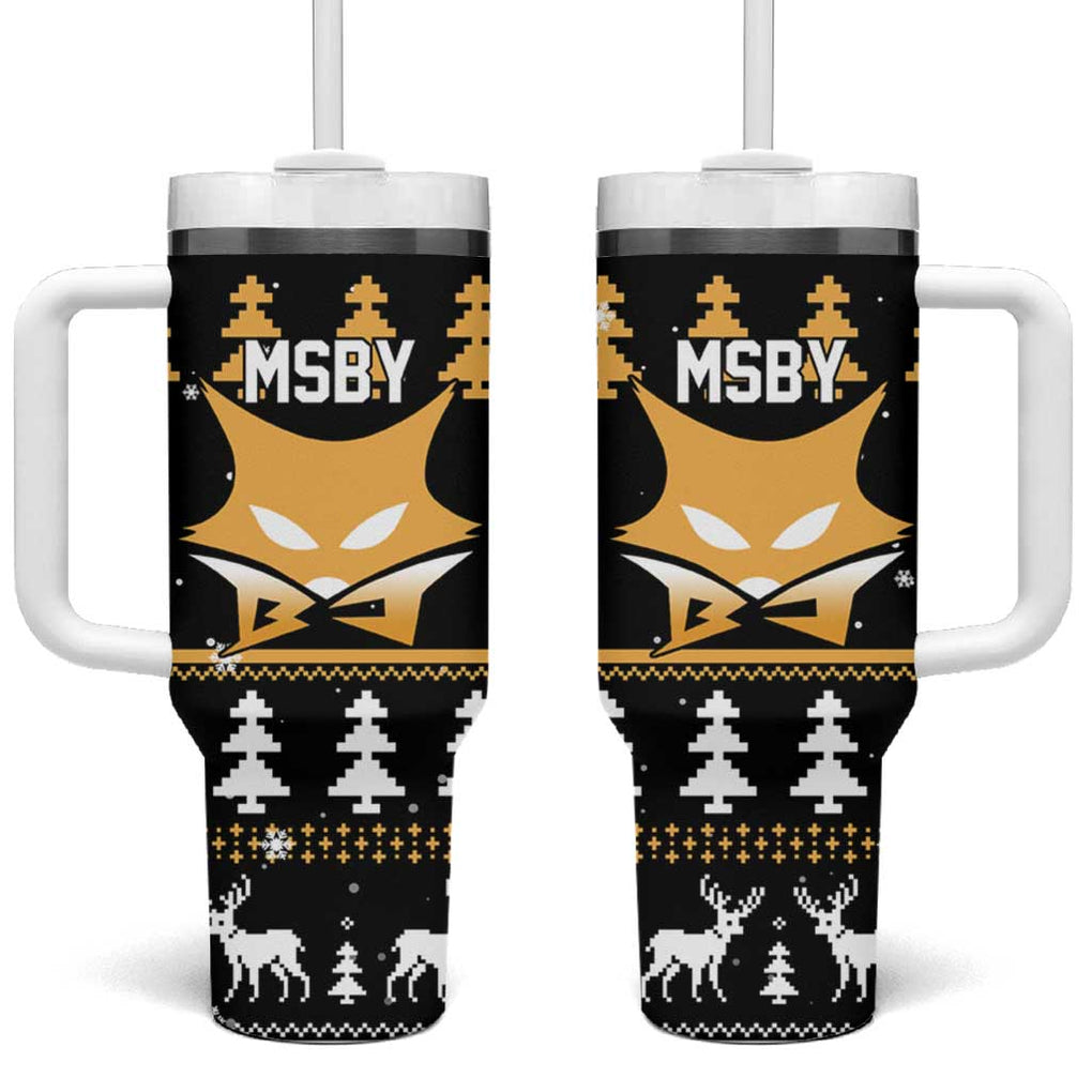 MSBY - MSBY Black Jackal Tumbler With Handle Anime Mix Christmas Style TS04