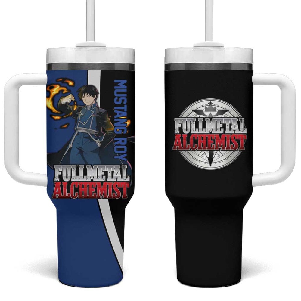 Mustang Roy - Fullmetal Alchemist Tumbler With Handle Anime Style TS04 Mustang Roy - Fullmetal Alchemist Tumbler With Handle Anime Style TS04