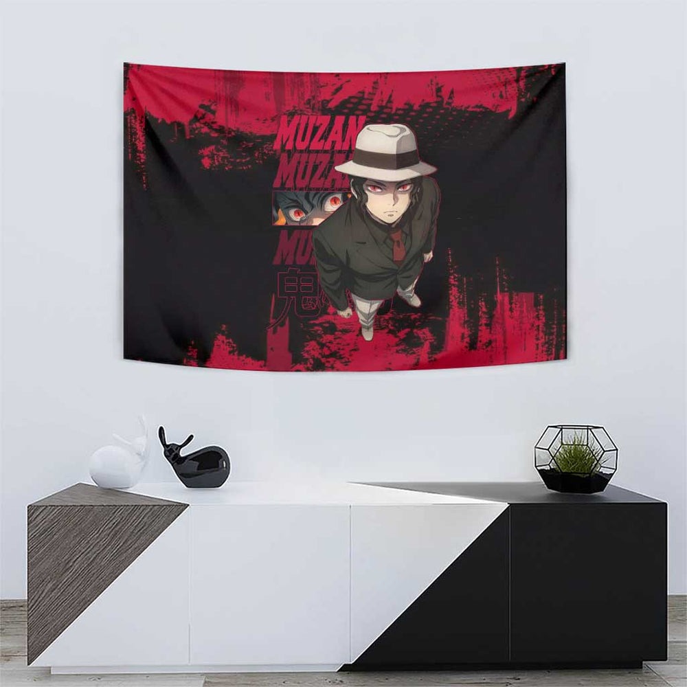 Muzan Kibutsuji Demon Slayer Tumbler With Handle Anime Mix Manga Style TS04 Muzan Kibutsuji Demon Slayer Tumbler With Handle Anime Mix Manga Style TS04