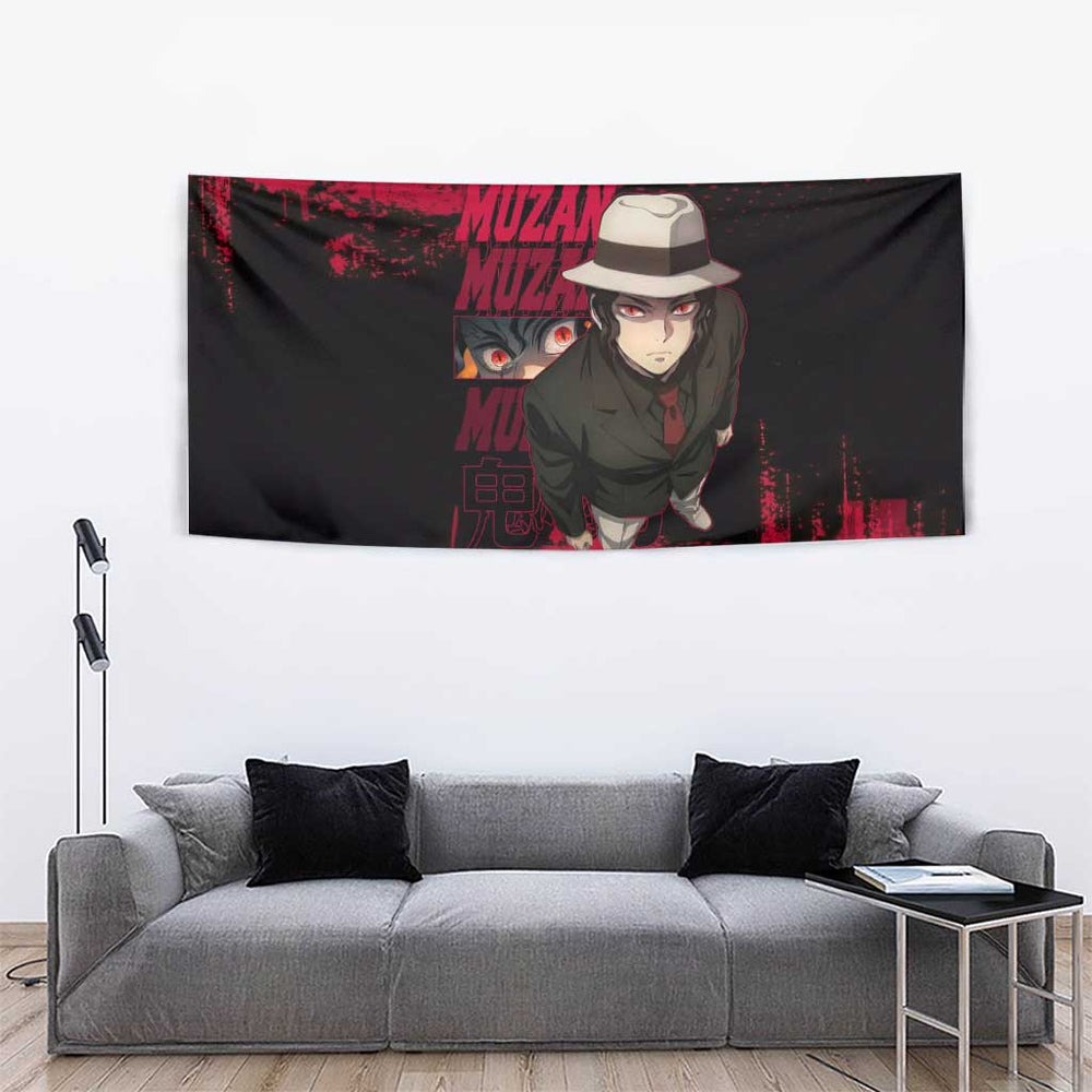 Muzan Kibutsuji Demon Slayer Tumbler With Handle Anime Mix Manga Style TS04 Muzan Kibutsuji Demon Slayer Tumbler With Handle Anime Mix Manga Style TS04