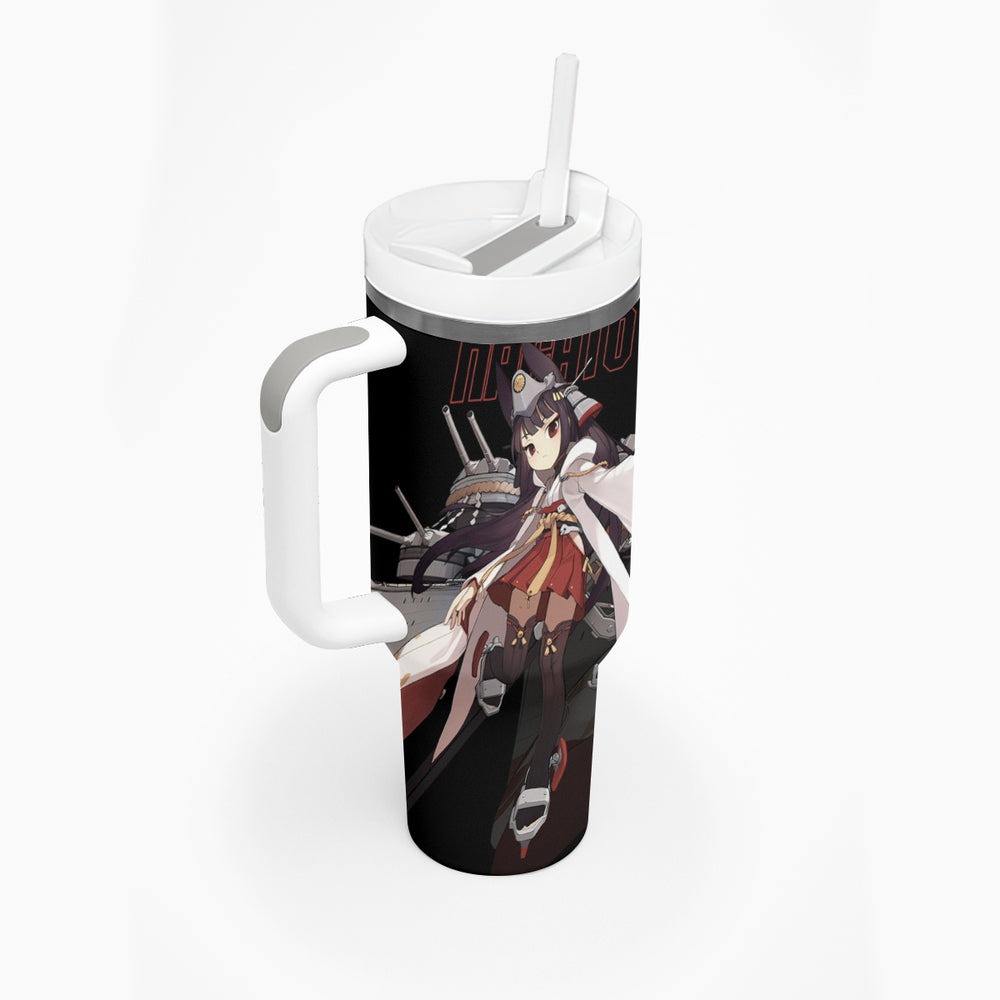 Nagato - Azur Lane Tumbler With Handle Anime Game Style TS04 Nagato - Azur Lane Tumbler With Handle Anime Game Style TS04