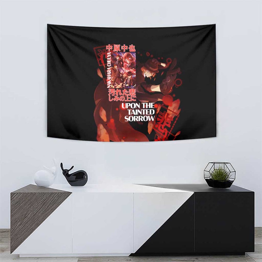Nakahara Chuuya Bungou Stray Dogs Tumbler With Handle Anime Style TS04 Nakahara Chuuya Bungou Stray Dogs Tumbler With Handle Anime Style TS04