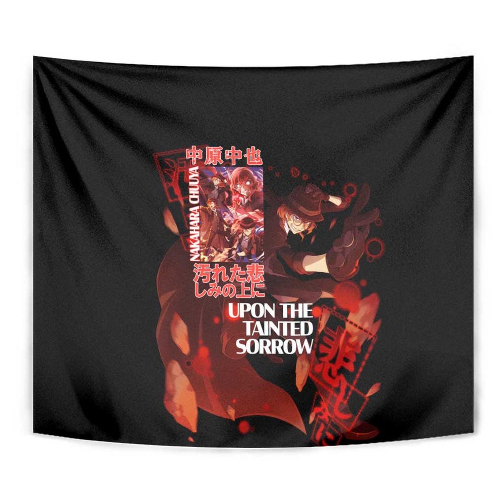 Nakahara Chuuya Bungou Stray Dogs Tumbler With Handle Anime Style TS04 Nakahara Chuuya Bungou Stray Dogs Tumbler With Handle Anime Style TS04