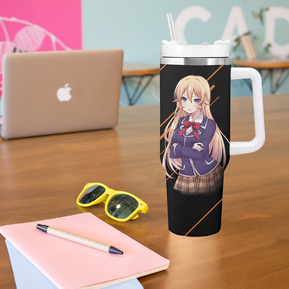 Nakiri Erina Tumbler With Handle Shokugeki no Soma Anime TS04 Nakiri Erina Tumbler With Handle Shokugeki no Soma Anime TS04