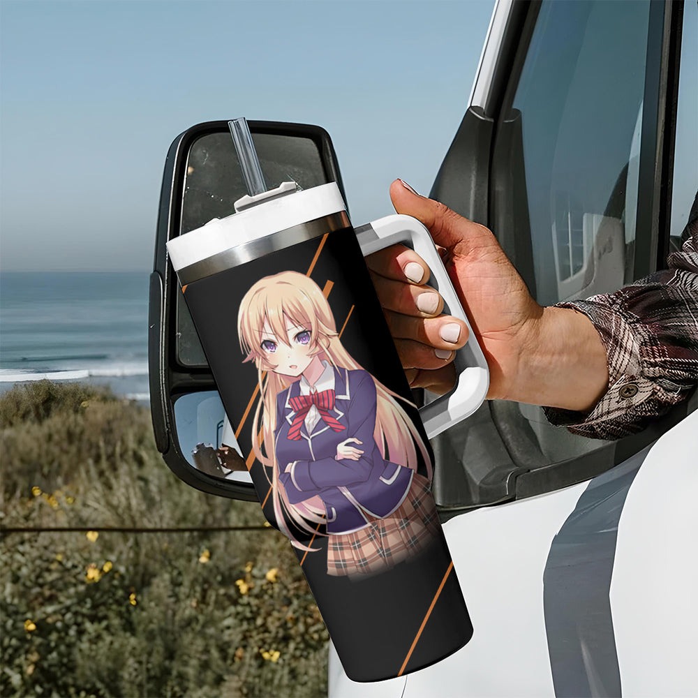 Nakiri Erina Tumbler With Handle Shokugeki no Soma Anime TS04 Nakiri Erina Tumbler With Handle Shokugeki no Soma Anime TS04