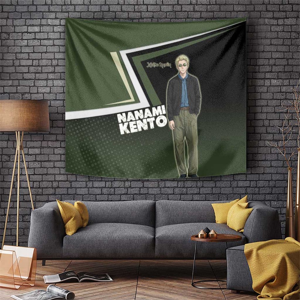 Nanami Kento Tapestry Jujutsu Kaisen Business Casual Aesthetic TS04 Nanami Kento Tapestry Jujutsu Kaisen Business Casual Aesthetic TS04