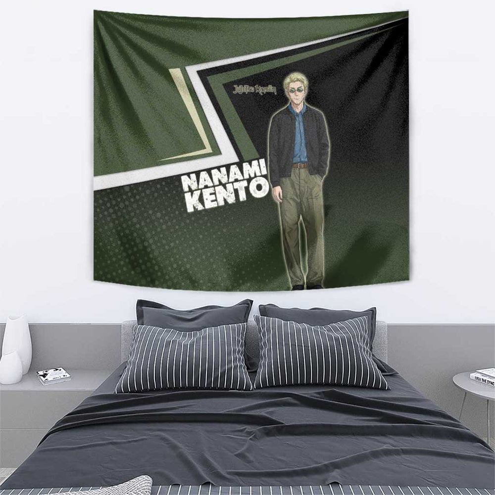 Nanami Kento Tapestry Jujutsu Kaisen Business Casual Aesthetic TS04 Nanami Kento Tapestry Jujutsu Kaisen Business Casual Aesthetic TS04