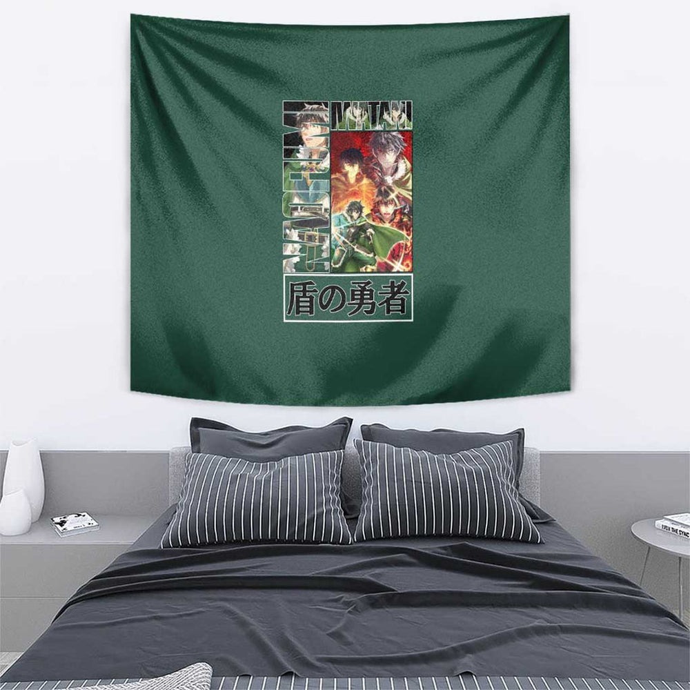 Naofumi Iwatani The Rising of the Shield Hero Tapestry Anime Style TS04 Naofumi Iwatani The Rising of the Shield Hero Tapestry Anime Style TS04