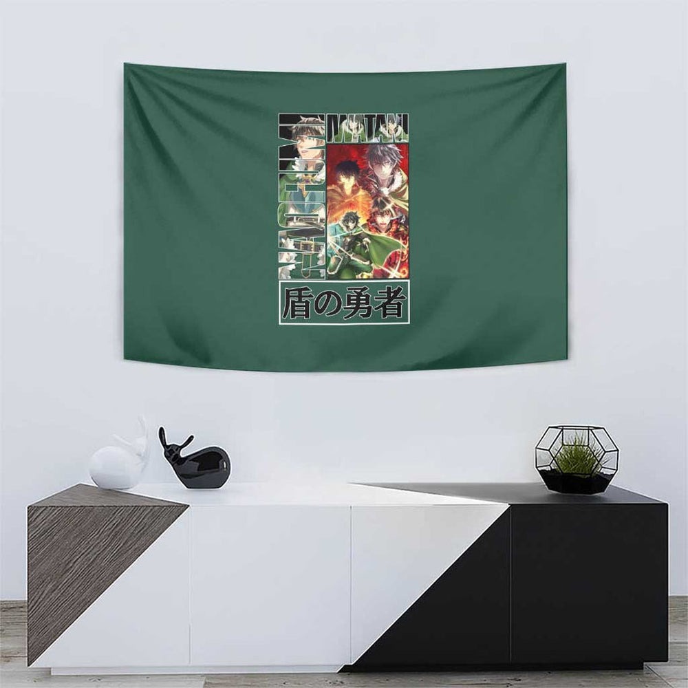 Naofumi Iwatani The Rising of the Shield Hero Tapestry Anime Style TS04 Naofumi Iwatani The Rising of the Shield Hero Tapestry Anime Style TS04