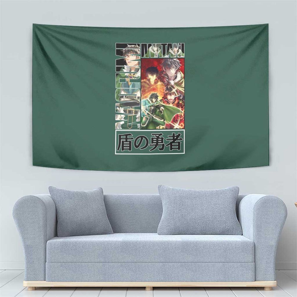 Naofumi Iwatani The Rising of the Shield Hero Tapestry Anime Style TS04 Naofumi Iwatani The Rising of the Shield Hero Tapestry Anime Style TS04