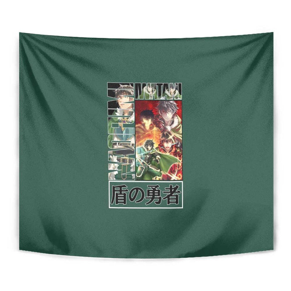 Naofumi Iwatani The Rising of the Shield Hero Tapestry Anime Style TS04 Naofumi Iwatani The Rising of the Shield Hero Tapestry Anime Style TS04