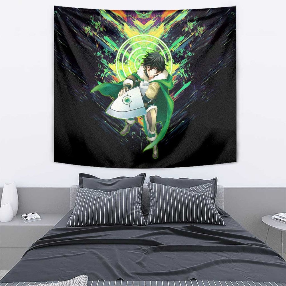 Naofumi The Rising of the Shield Hero Tumbler With Handle with Dynamic Combat Pose and Energy Circles TS04 Naofumi The Rising of the Shield Hero Tumbler With Handle with Dynamic Combat Pose and Energy Circles TS04