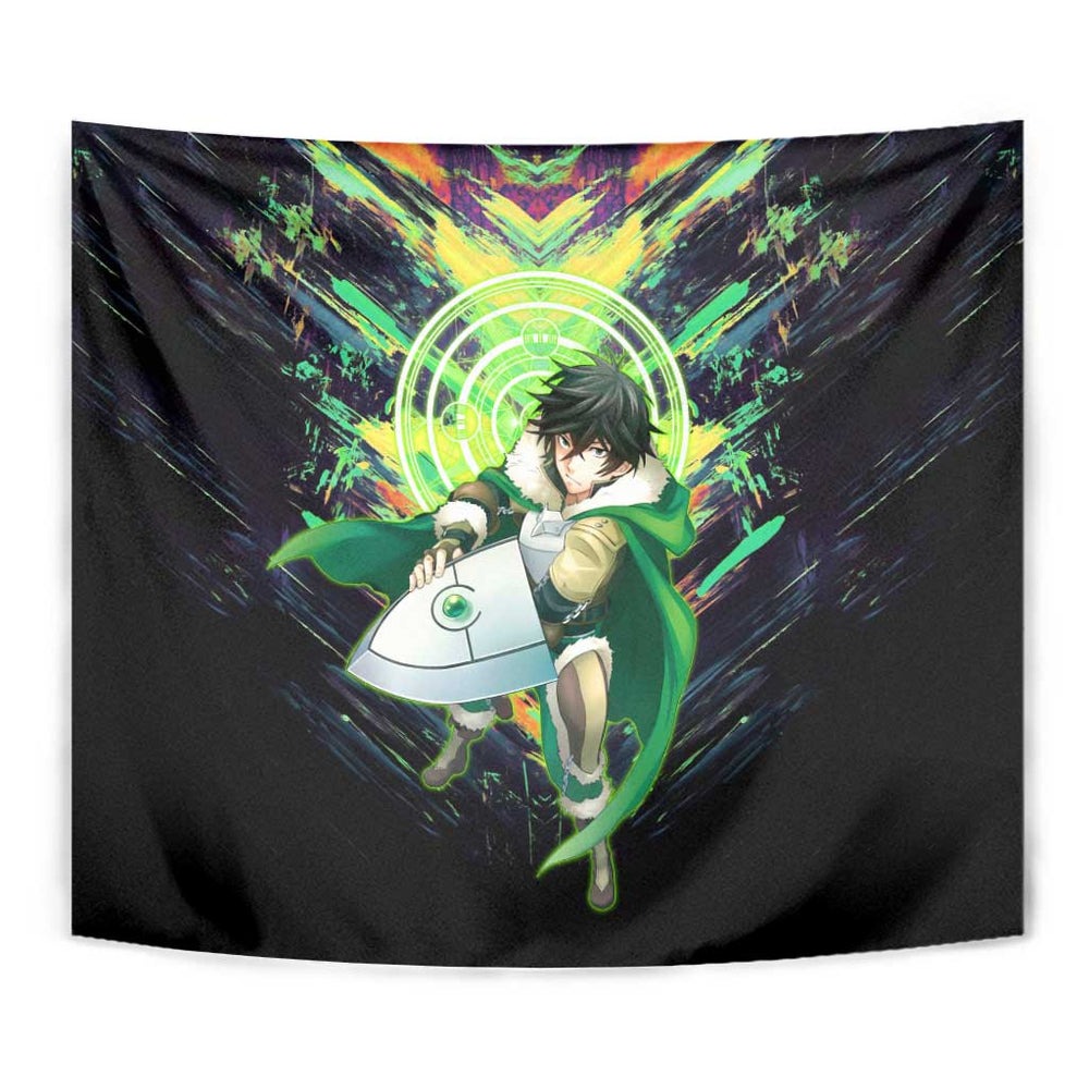 Naofumi The Rising of the Shield Hero Tumbler With Handle with Dynamic Combat Pose and Energy Circles TS04 Naofumi The Rising of the Shield Hero Tumbler With Handle with Dynamic Combat Pose and Energy Circles TS04